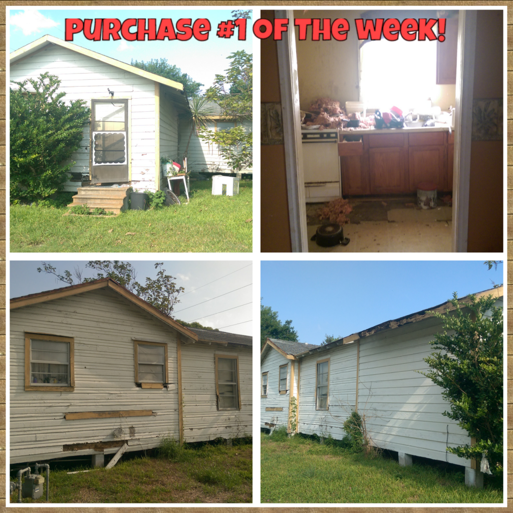 Picked this property up for $8,500 should be a quick flip or owner finance deal, will keep you posted! 