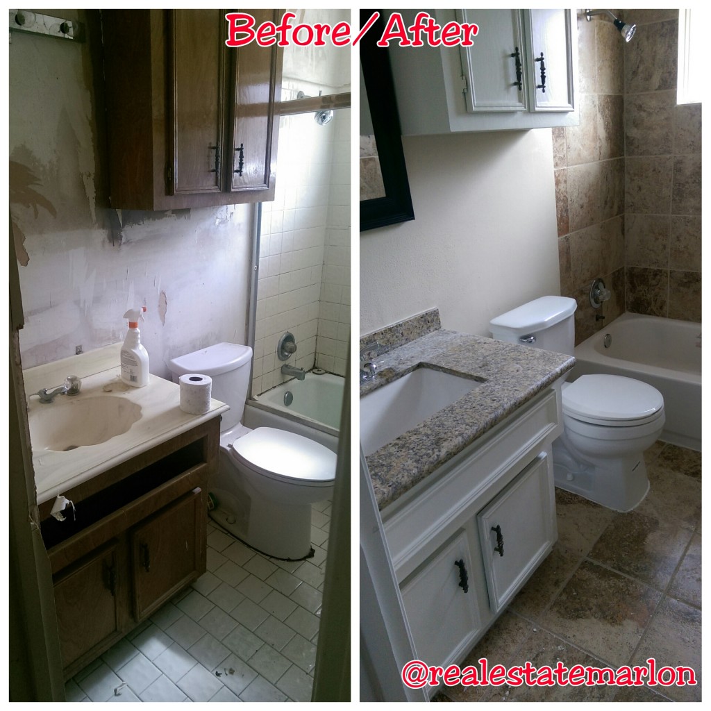 Check out this bathroom renovation. Project is 90% complete! 