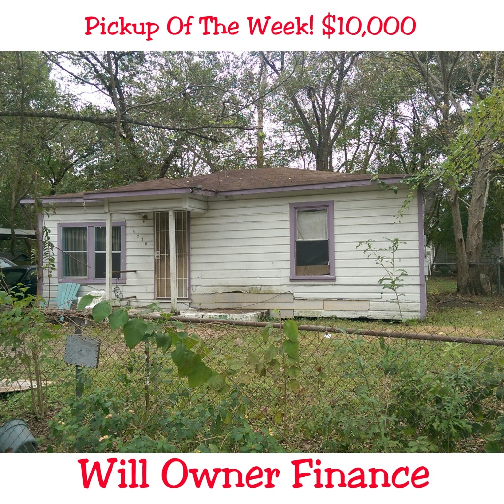 Nice property, this property will be purchased and then sold owner finance for some consistent cash flow!